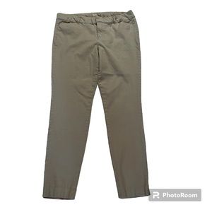 Old Navy khaki pixie pants size 12